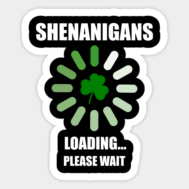 Shenanigans Loading Sticker by Design Monster